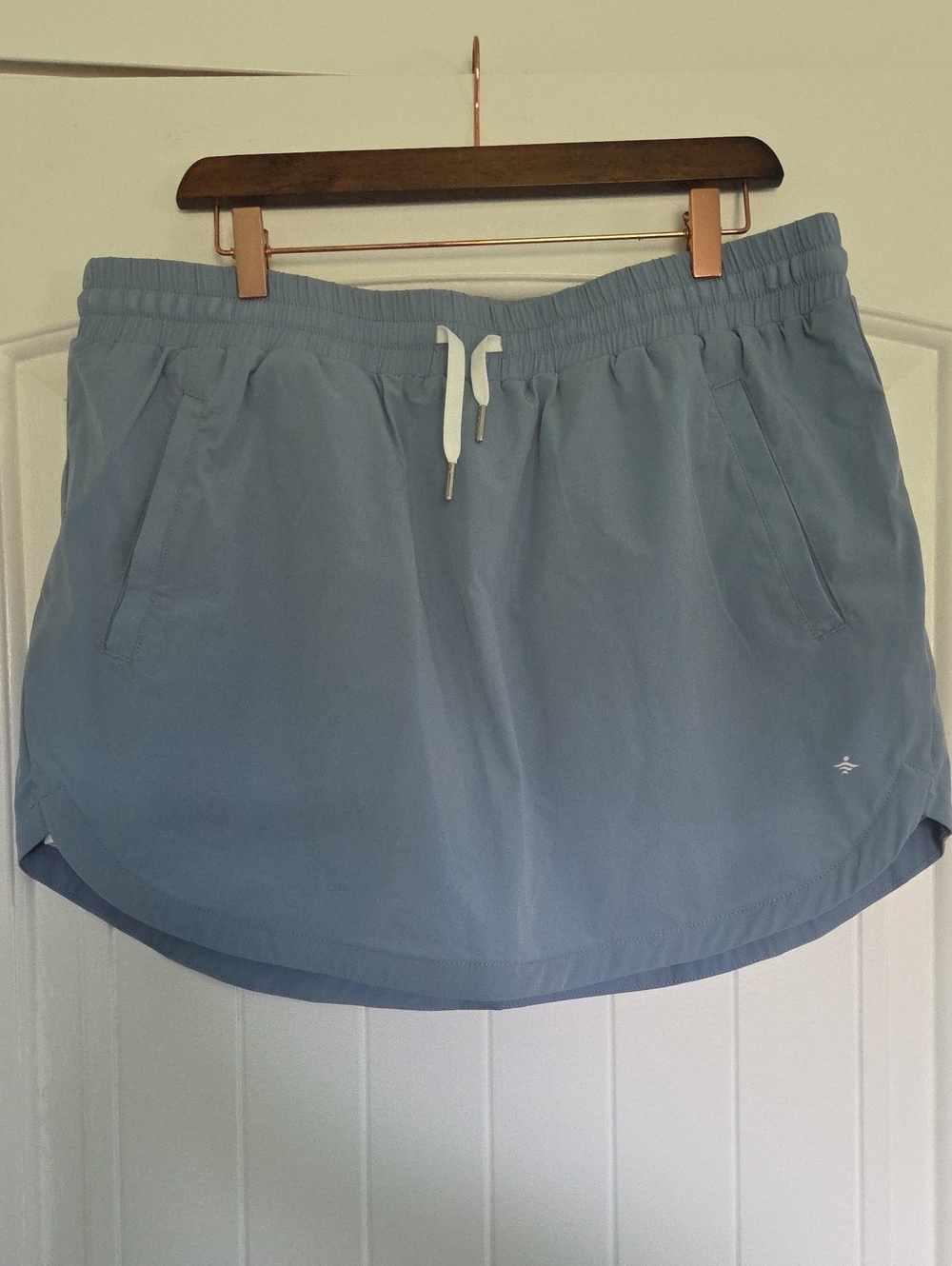 HALARA Light Blue Women’s Active Skort with Drawstring Waist